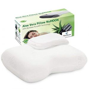 ALOE VERA NackenstĂŒtzkissen NuMOON mit Wellnesskern