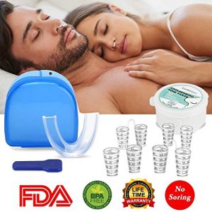 GYL Hong Yuan Schnarchstopper-Set mit Schnarchschiene & Nasenspreizer